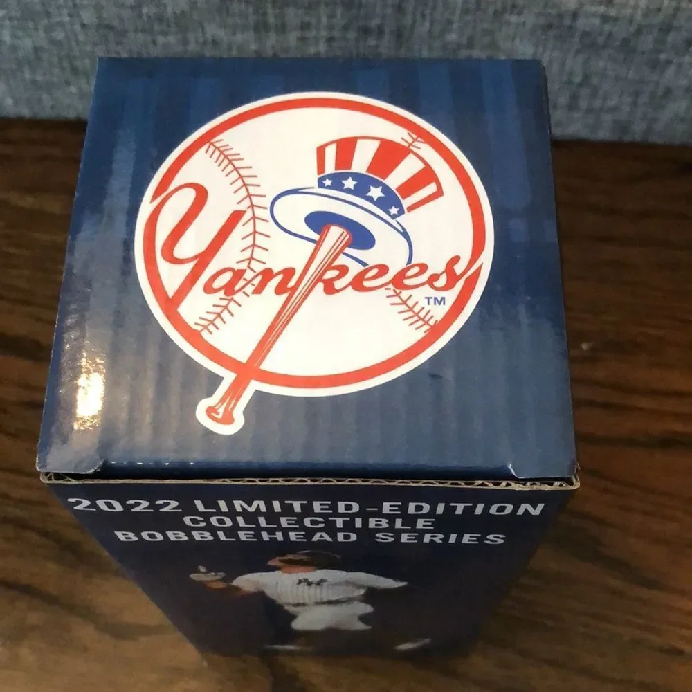 NEW YORK YANKEES AARON JUDGE BOBBLEHEAD NIB SGA 2020 62+ Home Runs PASSED MARIS
